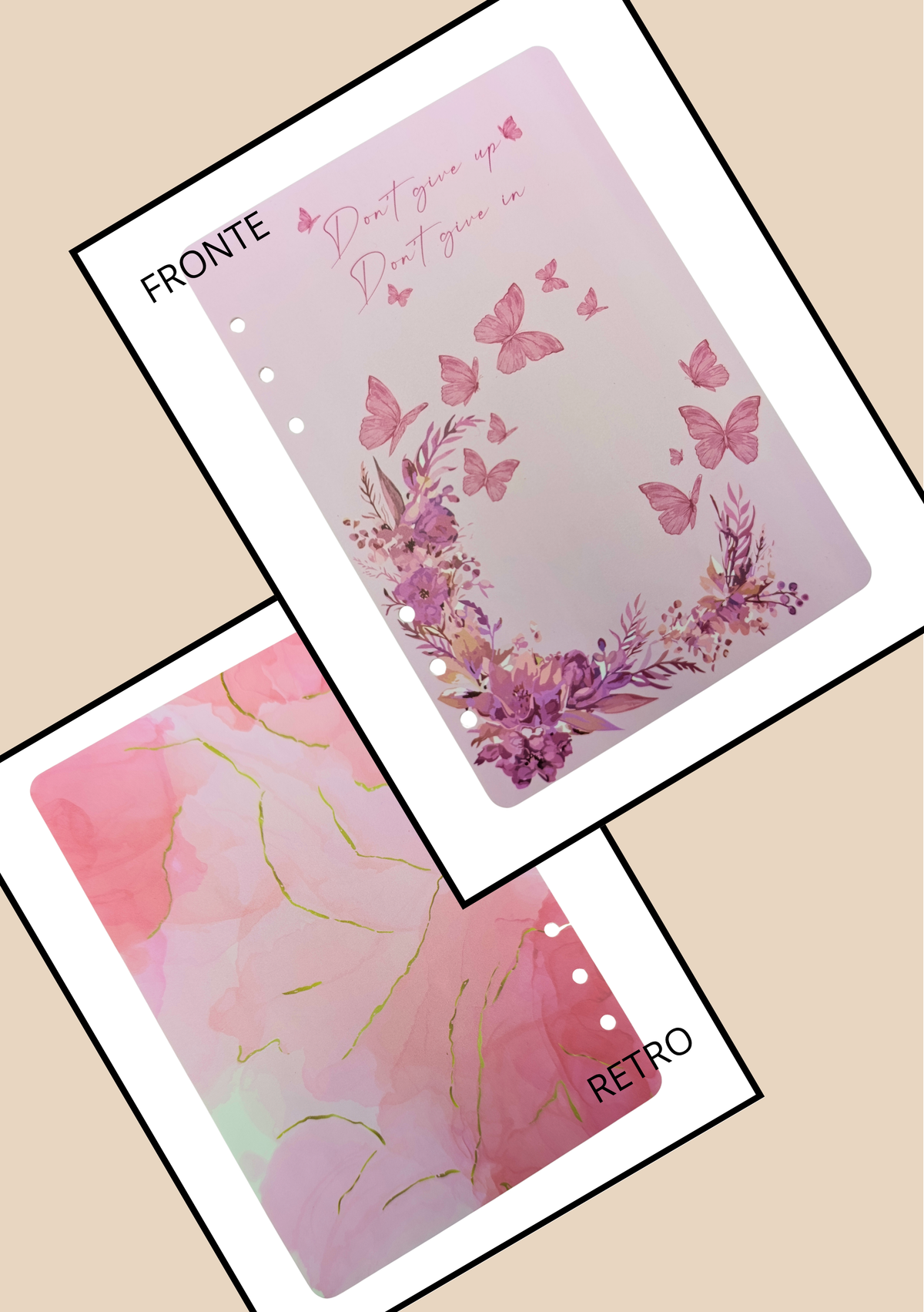 Divisori per Agenda A5 Set 6 Pezzi – Separatori Agenda Planner Organizer