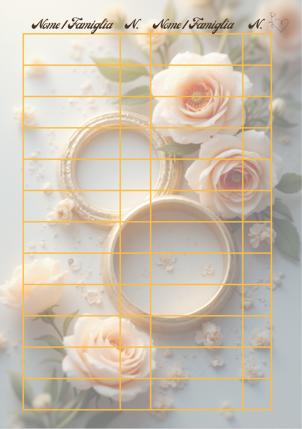 Album Matrimonio Personalizzato Artigianale – Modello 1