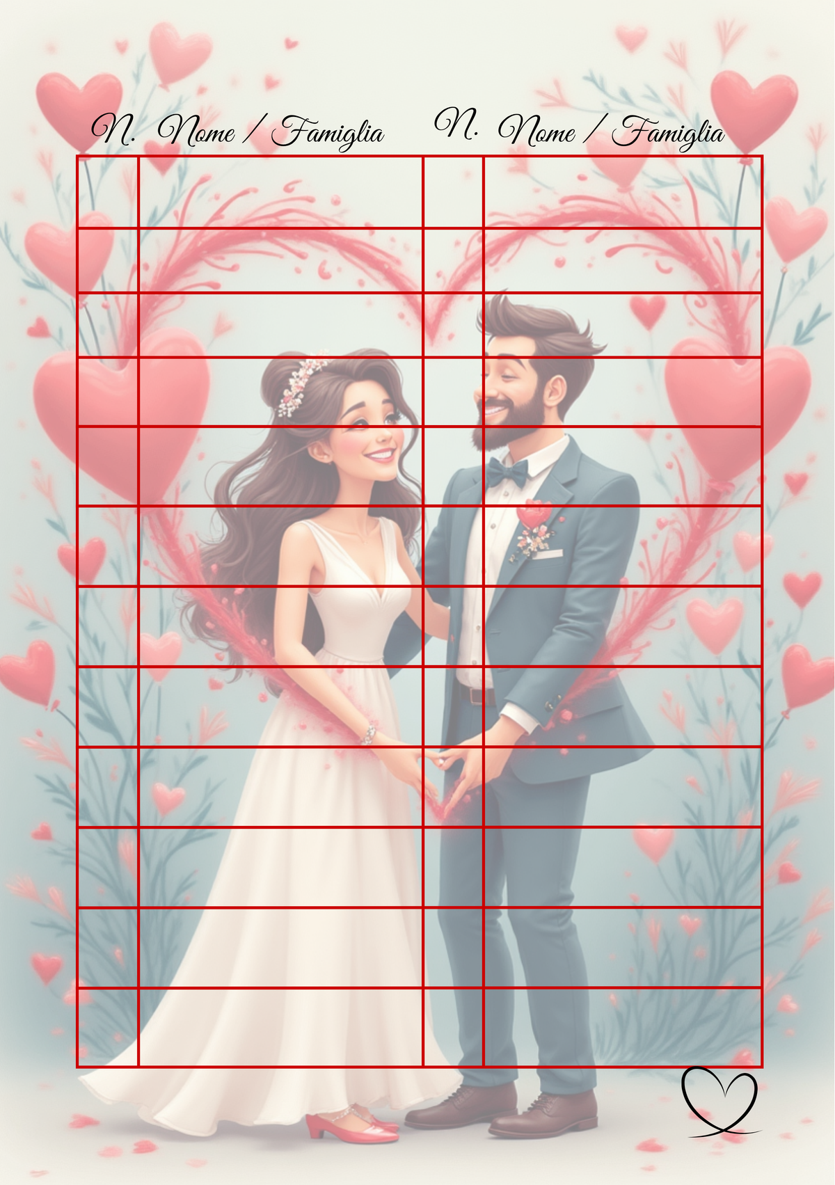 Album Matrimonio Personalizzato Artigianale – Modello 3