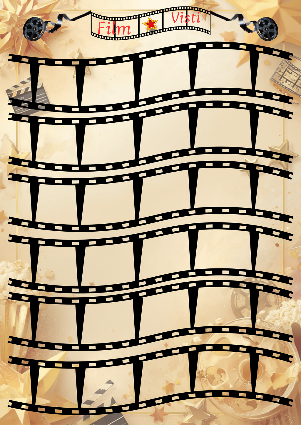 Pagine Extra Film e Serie TV Personalizzate Artigianali – Modello 3