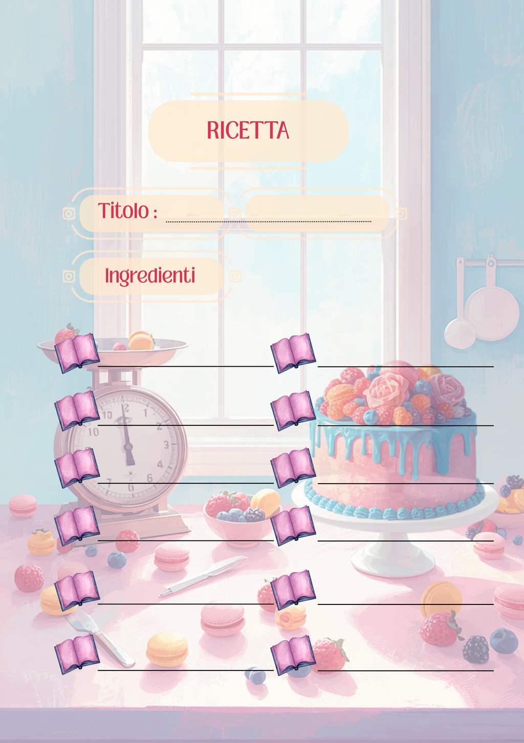 Note Golose Modello 2 - Ricetta