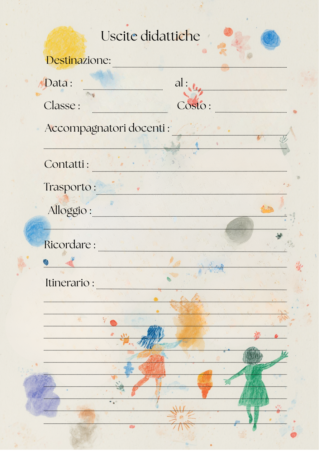 Album Insegnante Personalizzato Artigianale – Modello 3