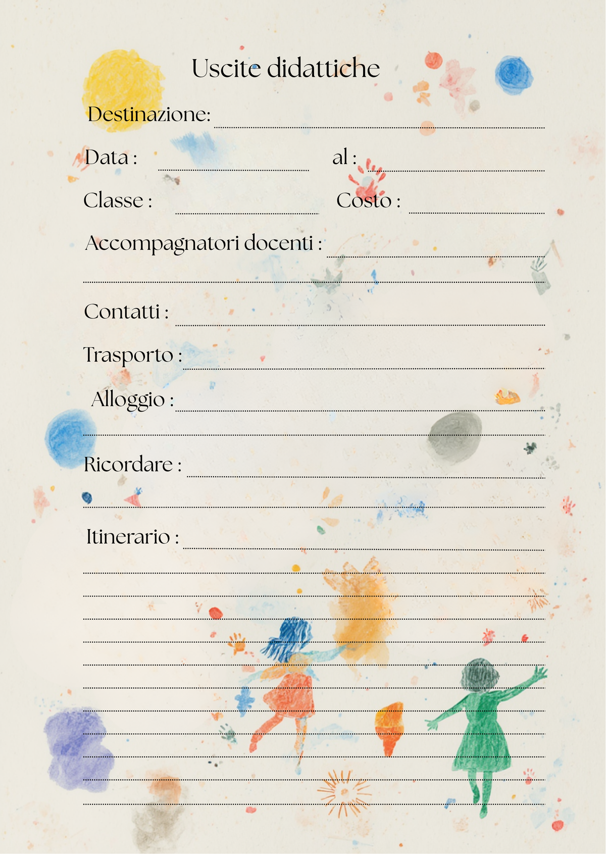 Album Insegnante Personalizzato Artigianale – Modello 3